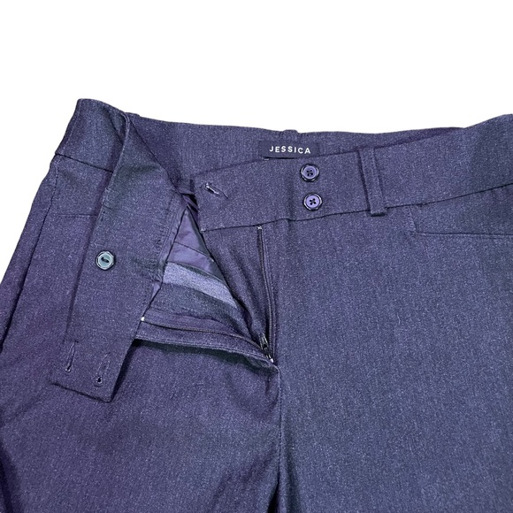 JESSICA DREAM FIT DARK CHARCOAL GREY PANTS PETITE 12P - Picture 2 of 8